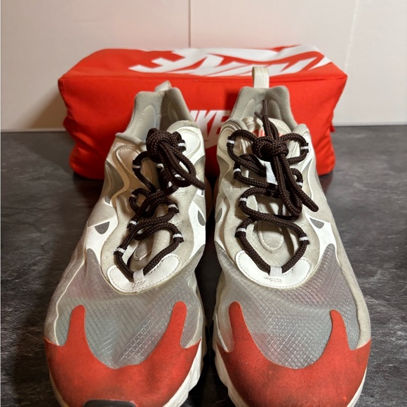 Nike Men's White and Red Sneakers - Picture 5 of 5